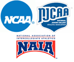 NCAA, NAIA and NJCAA